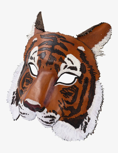 Tigre pelle maschera - tigre,