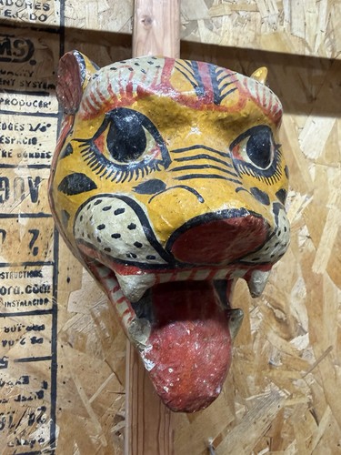 Maschera tigre vintage - , in