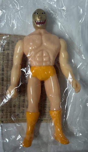 Tiger mask golden sofubi - mask,