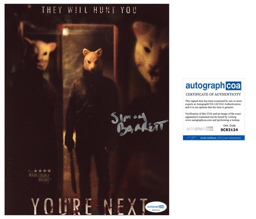 Simon barrett you next - barrett, 'you're