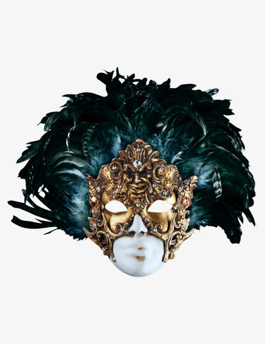 Gala con piume - tigrate,